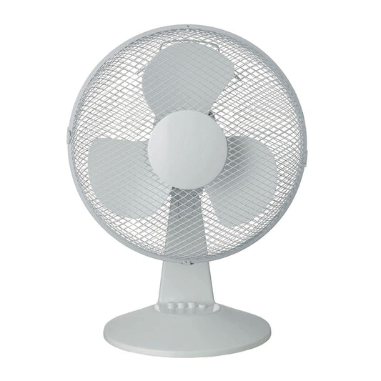 TABLE FAN DIA 30CM 40W WHITE EQUATION - best price from Maltashopper.com BR420002178