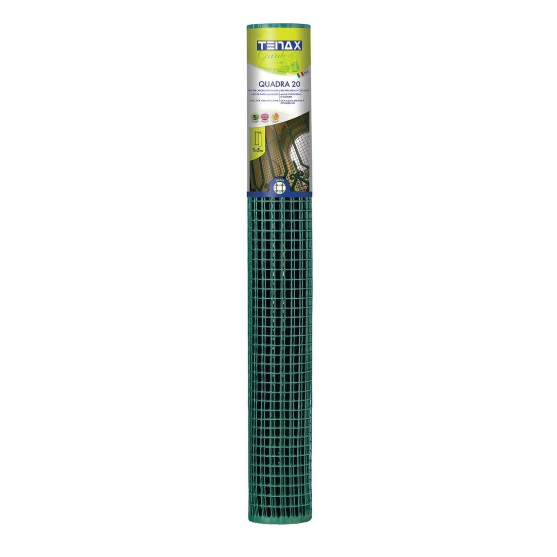 20 GREEN PLASTIC SQUARE NET 1X5 M - best price from Maltashopper.com BR500500126