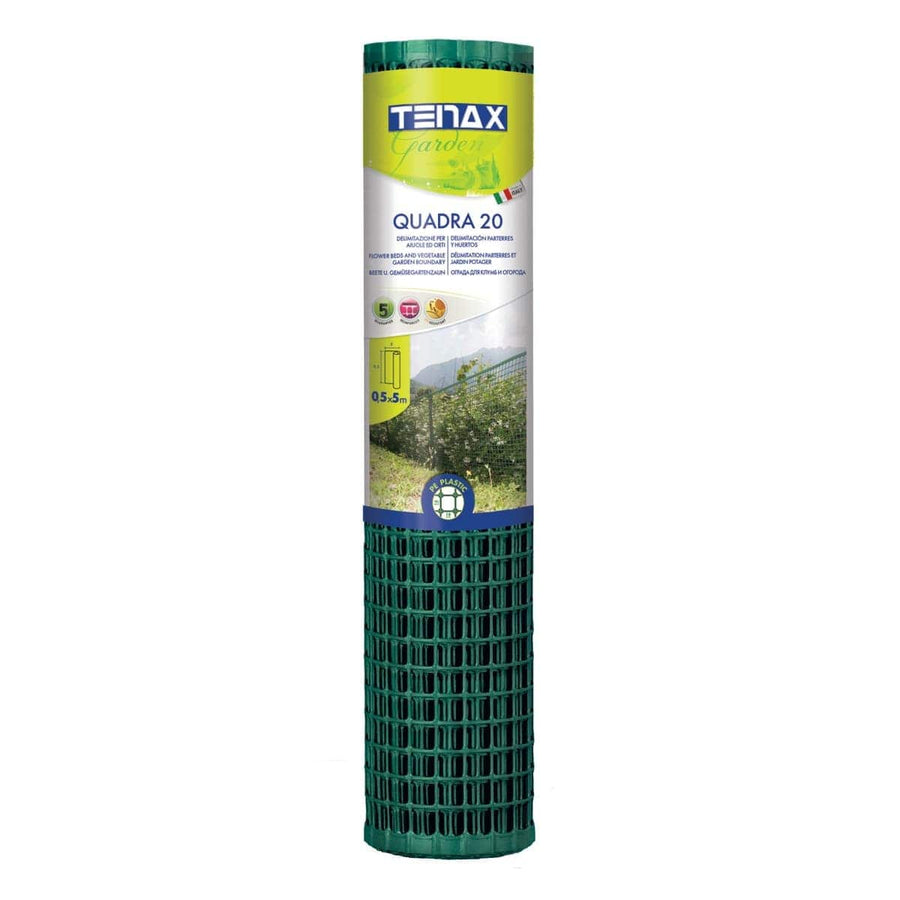 Bricocenter PLASTIC SQUARE NET 20 GREEN 0.5X5 M
