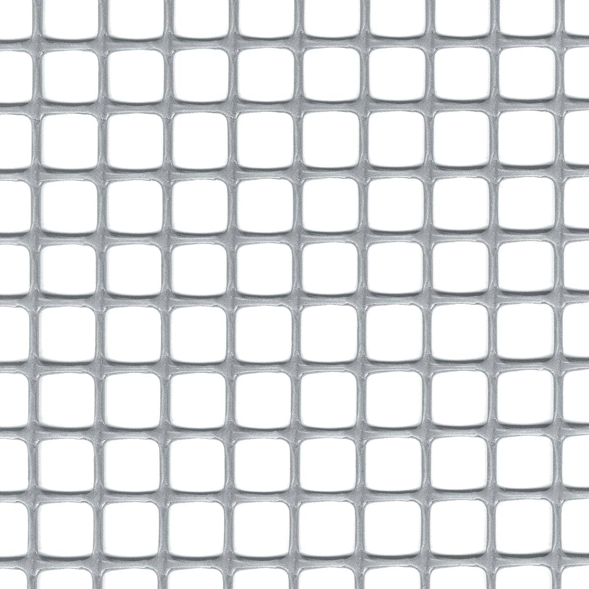Bricocenter PLASTIC SQUARE NET 10 SILVER 0.5X5 M