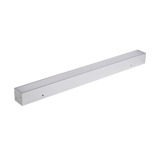 Bricocenter SLIMLINE ALUMINIUM PROFILE SILVER 50 CM LED 12.5W NATURAL LIGHT