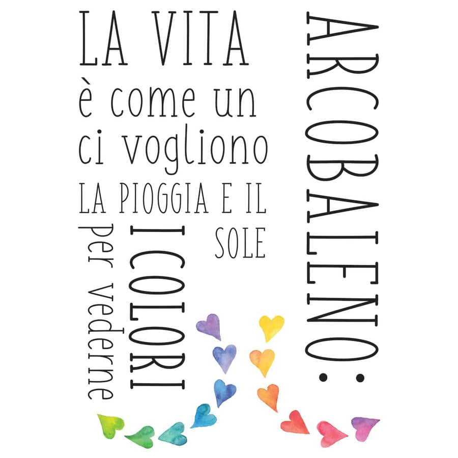 Bricocenter RAINBOW STICKER M