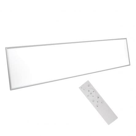 Bricocenter ALUMINIUM LED PANEL SILVER 30X120 CM 42W CCT DIMMABLE