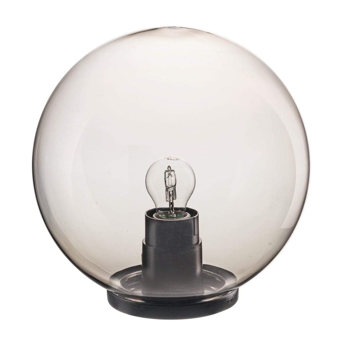 SPHERE PLASTIC FUME D30 E27=75W IP44 - best price from Maltashopper.com BR420950341