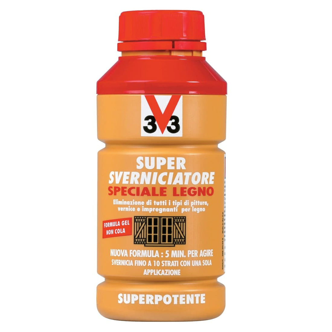 SUPER WOOD STRIPPER SOLVENT-BASED 500 ML - best price from Maltashopper.com BR470441001