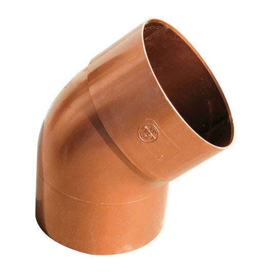 45 DEGREE BEND DIA 80 MM COPPER PLATED