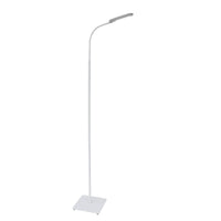 MEI FLOOR LAMP METAL WHITE H140 LED 5W COLD LIGHT - best price from Maltashopper.com BR420001730