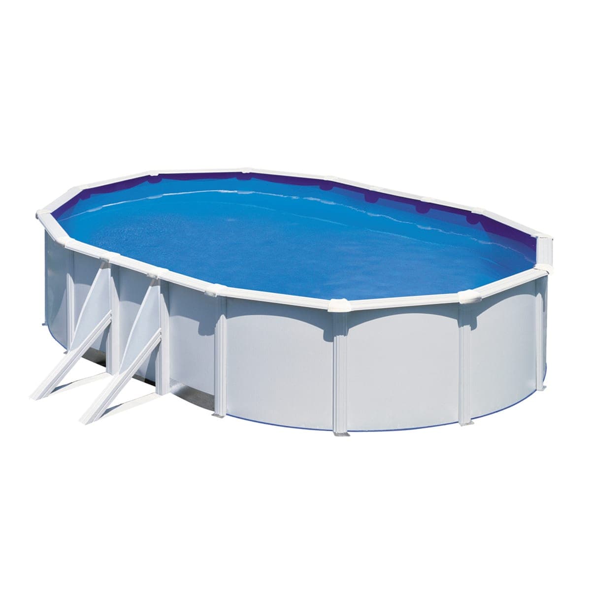 KIT PISCINA OVALE 610X375X120H - Premium Above Ground Pools from Bricocenter - Just €1957.99! Shop now at Maltashopper.com