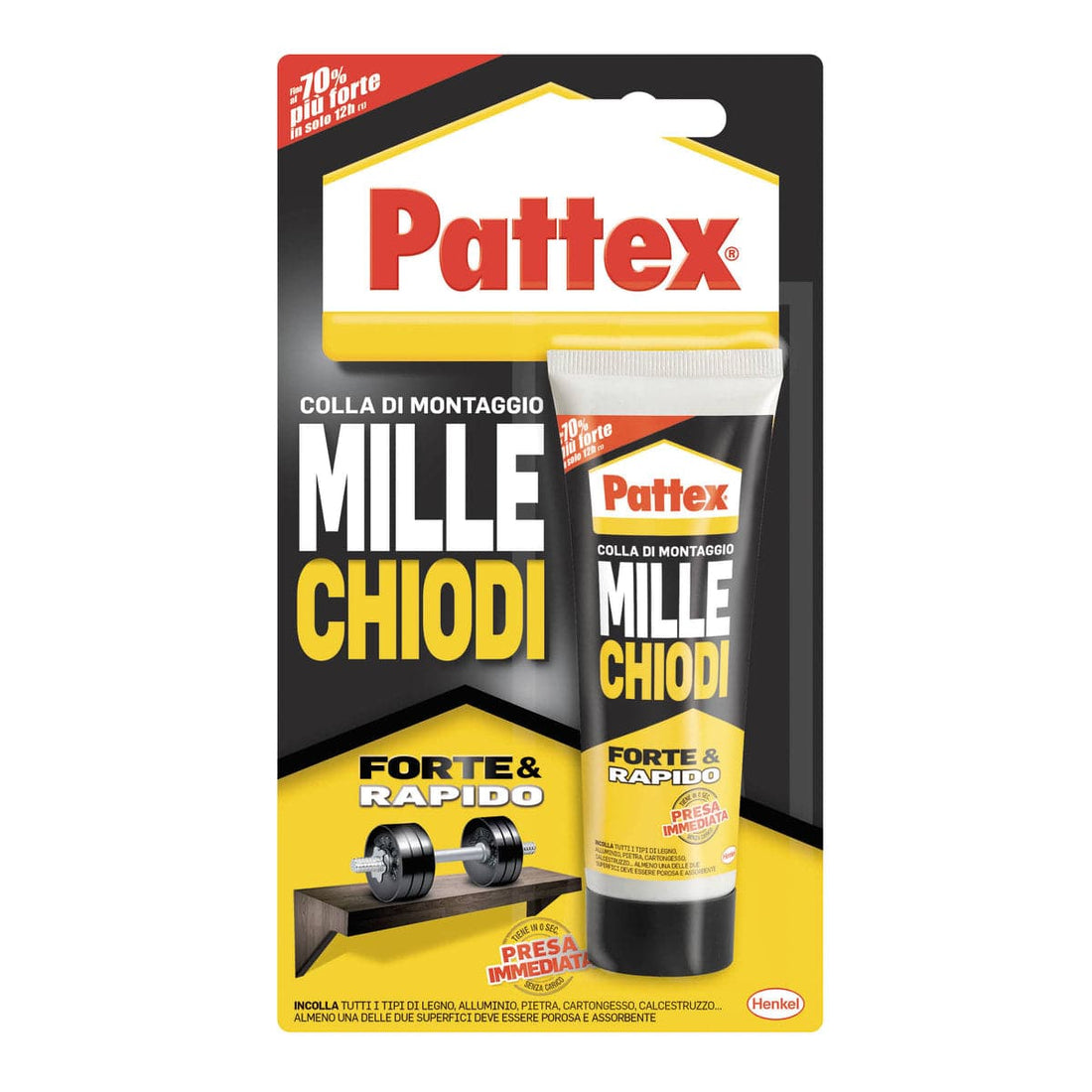 MILLECHIODI GLUE ORIGINAL 100 G STRONG AND FAST - best price from Maltashopper.com BR470612027