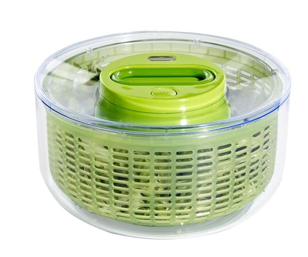 ZYLISS Salad spinner green, transparent H 14 cm - Ø 26 cm - best price from Maltashopper.com CS179889