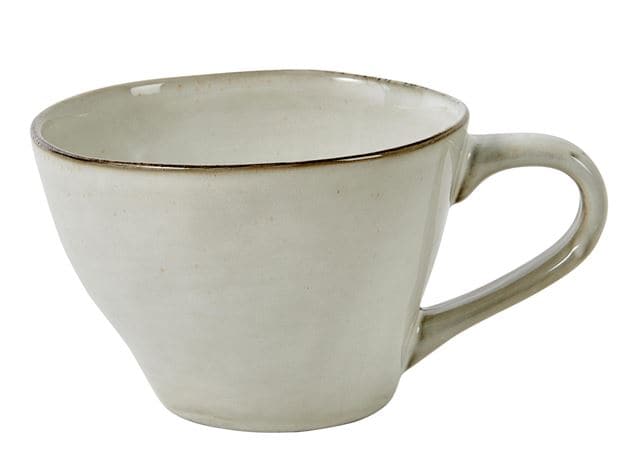 EARTH MARL Jumbo mug cream H 9 cm - Ø 12 cm - best price from Maltashopper.com CS629916