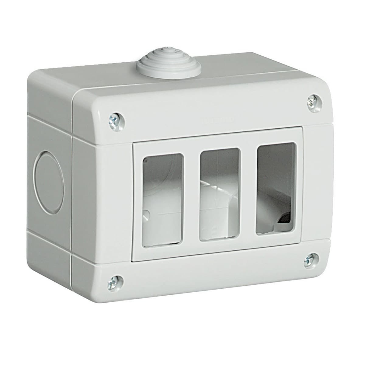 Bricocenter HYDROBOX ENCLOSURE 3 PLACES IP40 WHITE