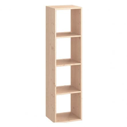 4 SPACEO KUB L139.3xP31.7xH36CM PINE WOOD CUBS - best price from Maltashopper.com BR440002017