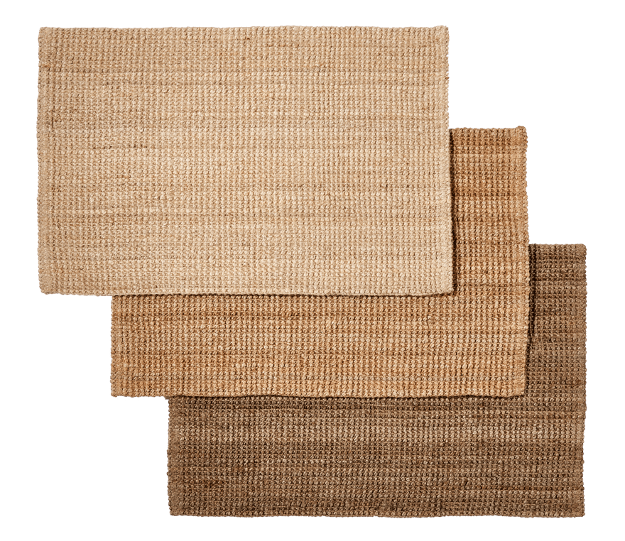 Casa AYO Carpet 3 colours natural, light brown, dark brown