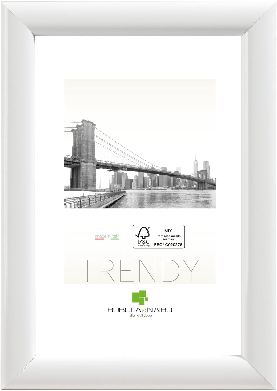 BOMBERINO FRAME 13X18 CM WOOD WHITE