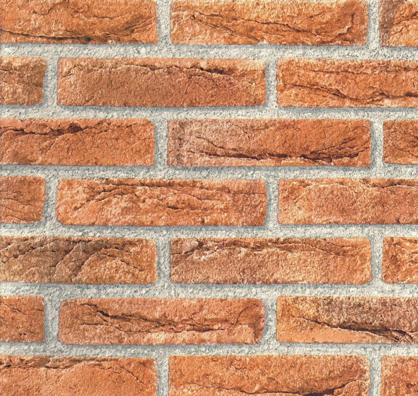 RED BRICK ADHESIVE PLASTIC 45X200 CM