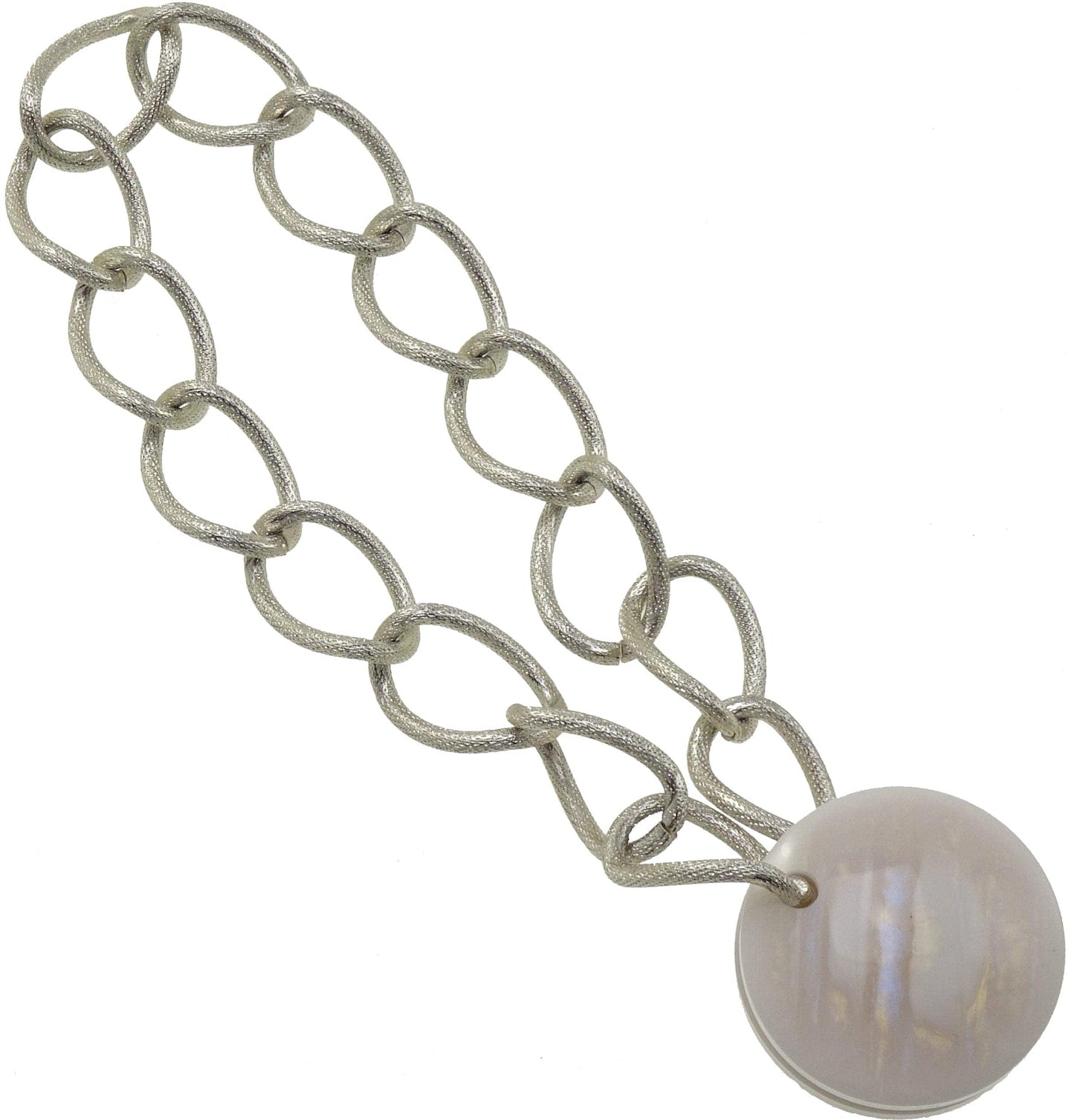 Bricocenter STRIATED CHAIN MAGNET WHITE D35MM