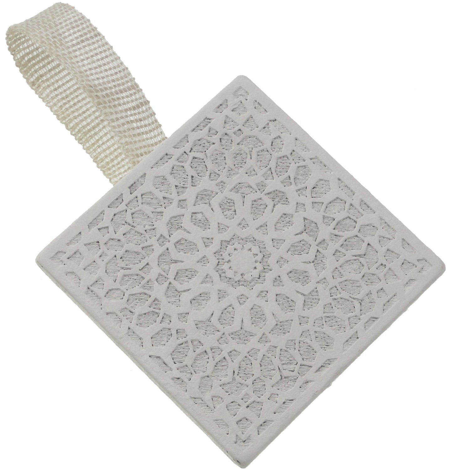 PARIS SHABBY WHITE SQUARE MAGNET DM80MM