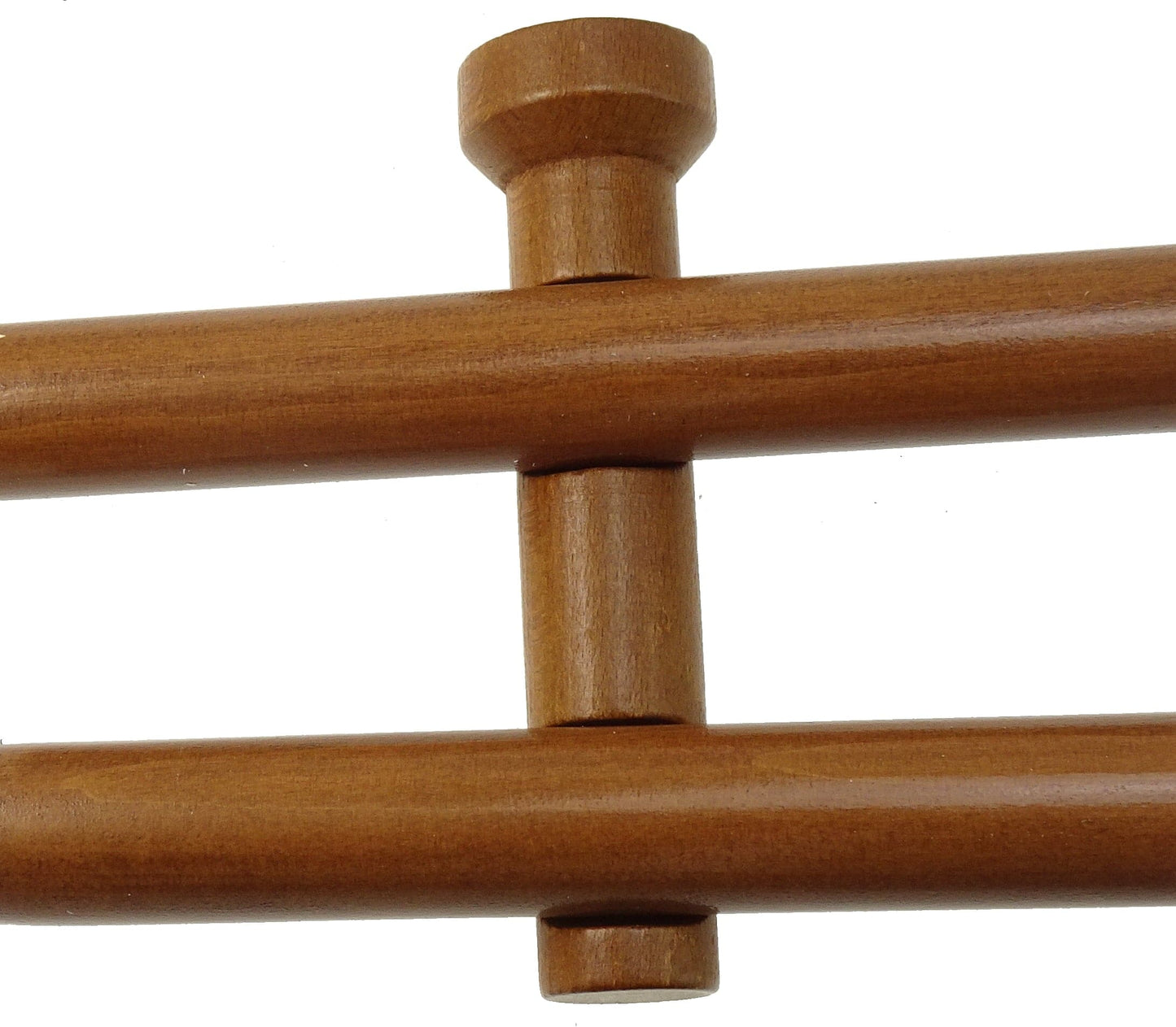 Bricocenter OPEN DOUBLE STAND CHERRY WOOD 14.5CM D28
