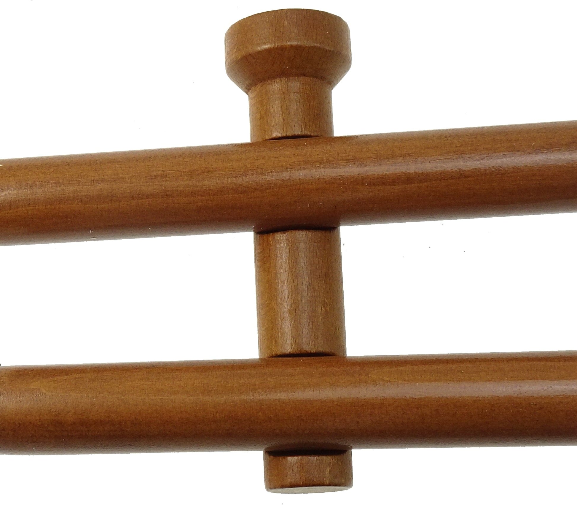 Bricocenter OPEN DOUBLE STAND CHERRY WOOD 14.5CM D28