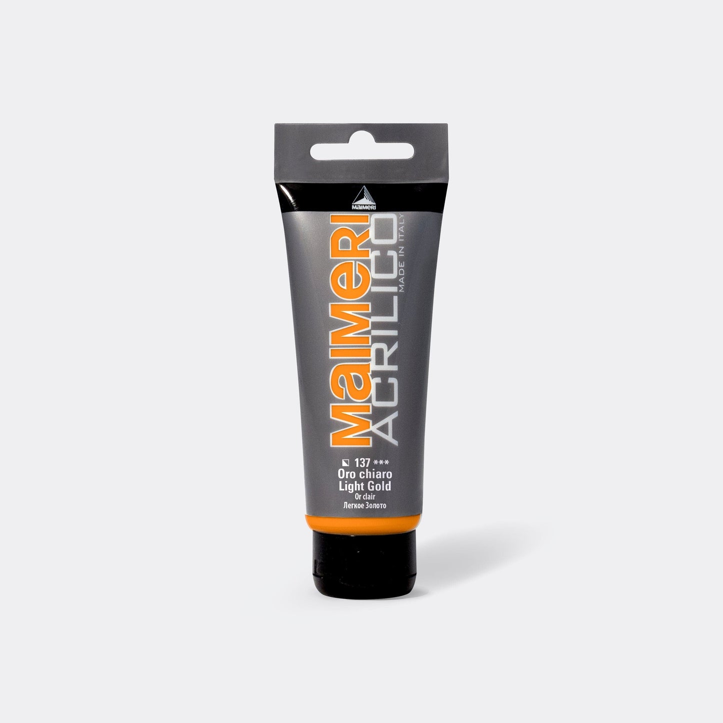 ACRYLIC PAINT 200ML LIGHT GOLD