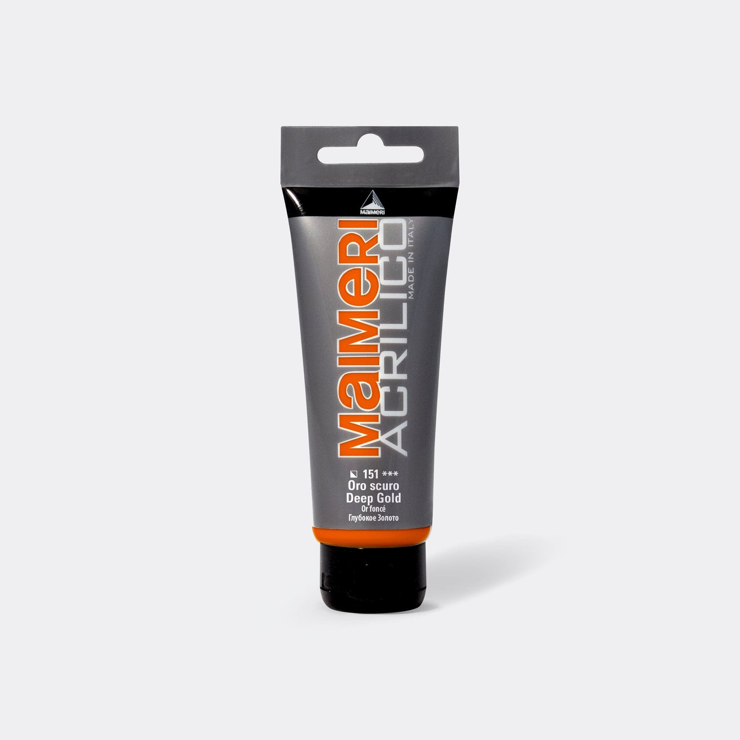 ACRYLIC PAINT 200ML DARK GOLD