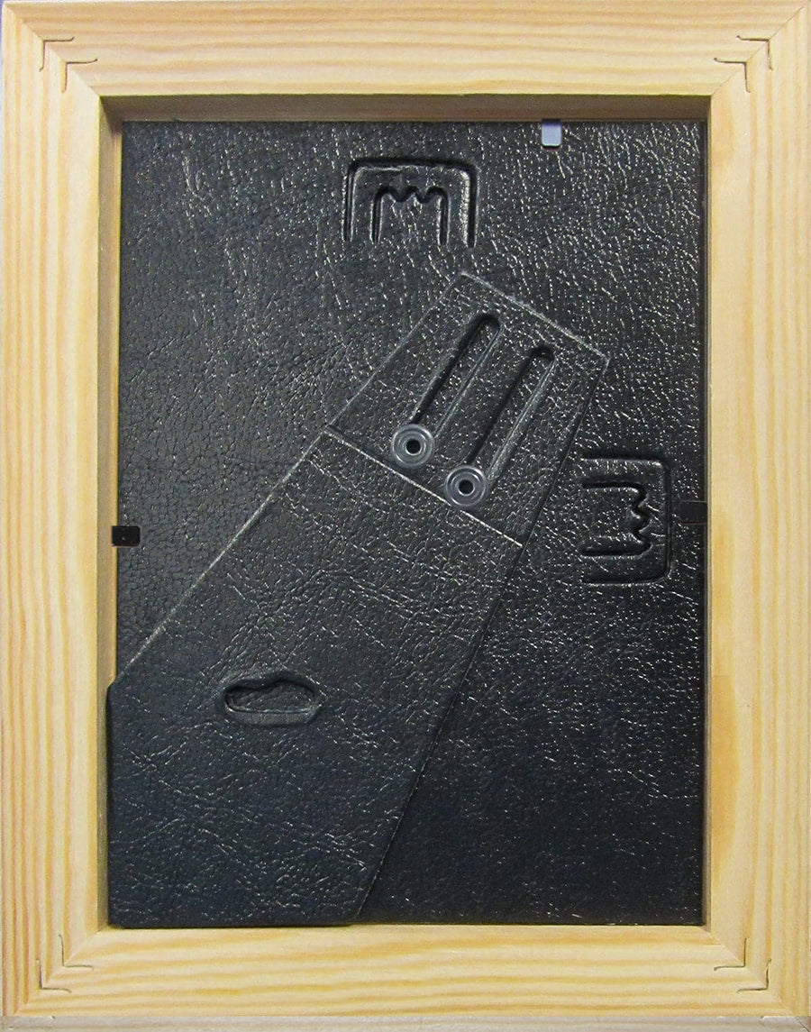 Bricocenter WHITE AND SILVER STRIPED FRAME 10X15 CM