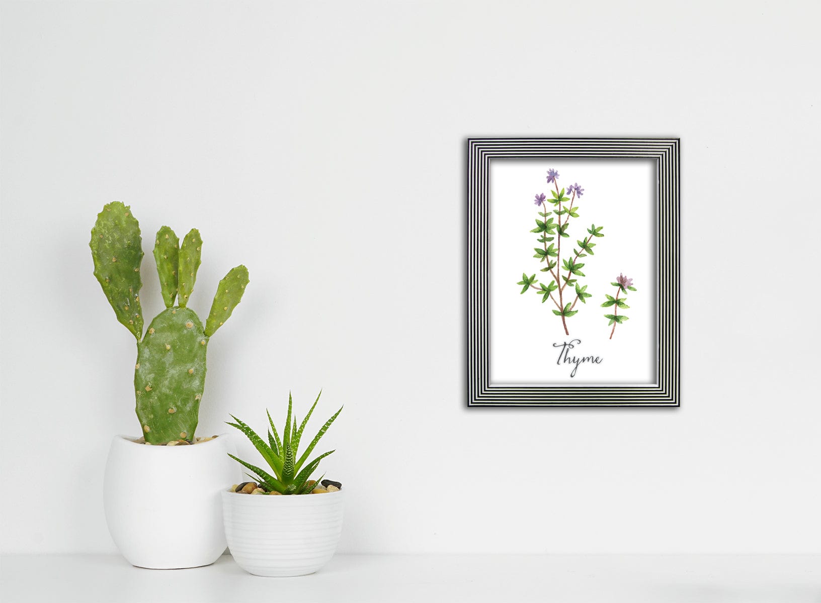 Bricocenter BLACK AND WHITE STRIPED FRAME 13X18 CM