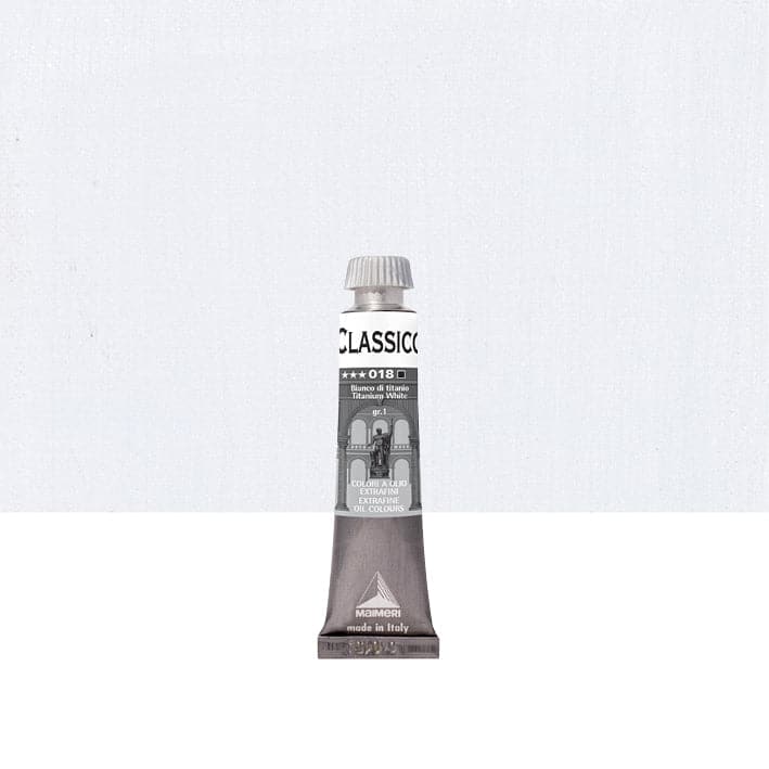 CLASSIC OIL COLOUR 60ML TITANIUM WHITE