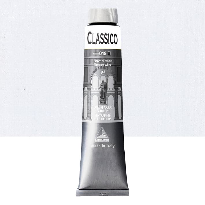 Bricocenter CLASSIC OIL COLOUR 200ML TITANIUM WHITE