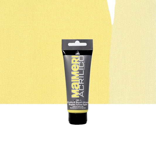 ACRYLIC COLOUR YELLOW NAPOLI CH. 75ML - best price from Maltashopper.com BR480430405