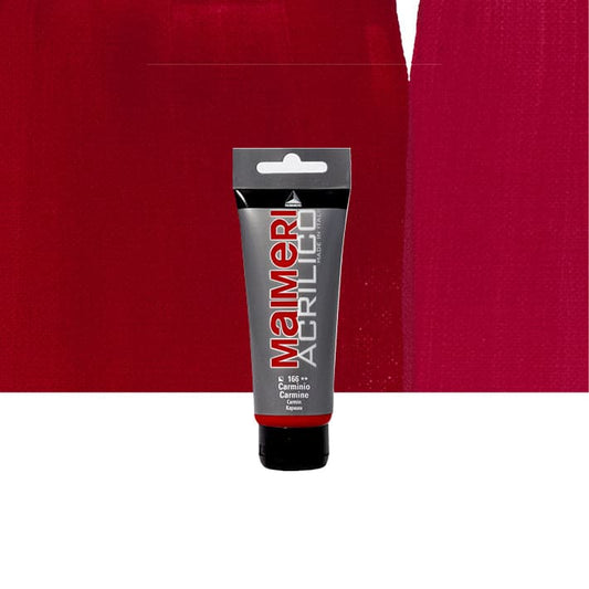 ACRYLIC COLOUR CARMINE 75ML