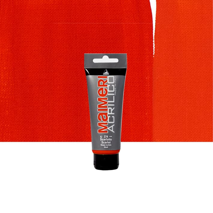 Bricocenter SCARLET ACRYLIC COLOUR 75ML