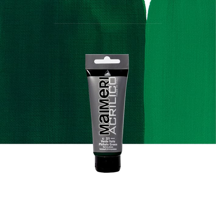 ACRYLIC COLOUR PHTHALO GREEN 75ML