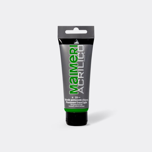 PERMANENT LIGHT GREEN ACRYLIC COLOUR 75ML