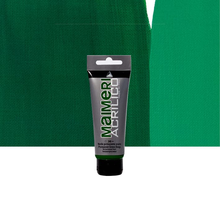 Bricocenter DARK PERMANENT GREEN ACRYLIC COLOUR 75ML