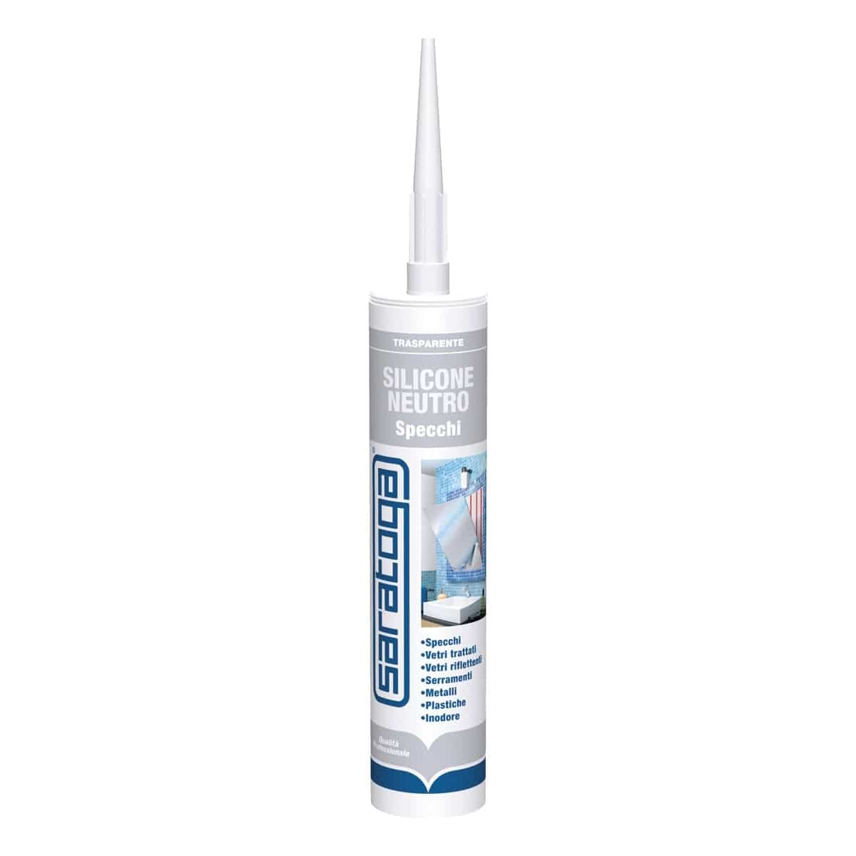 Bricocenter NEUTRAL SILICONE FOR MIRRORS TRANSP 280ML