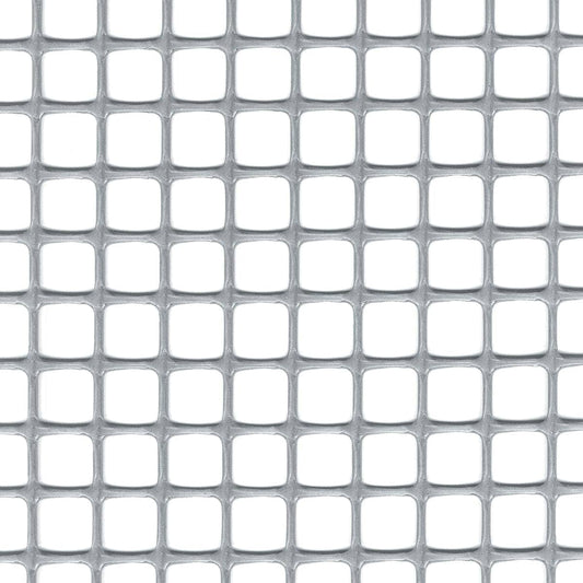 Bricocenter PLASTIC SQUARE NET 10 SILVER 1X5 M