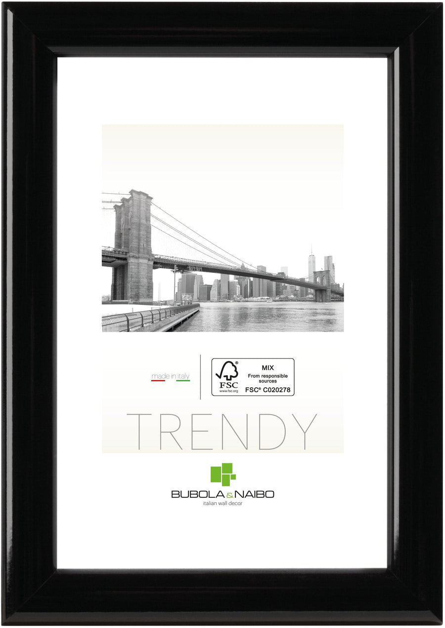 Bricocenter BOMBER FRAME 35X50 CM WOOD BLACK