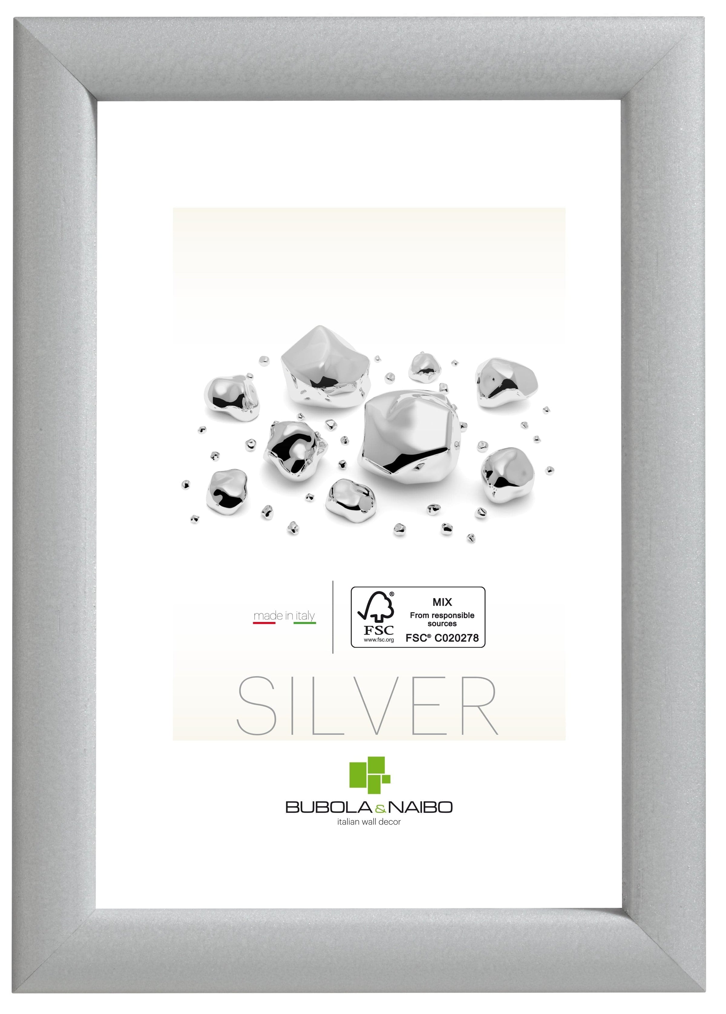 Bricocenter BOMBERINO FRAME 13X18 CM WOOD SILVER