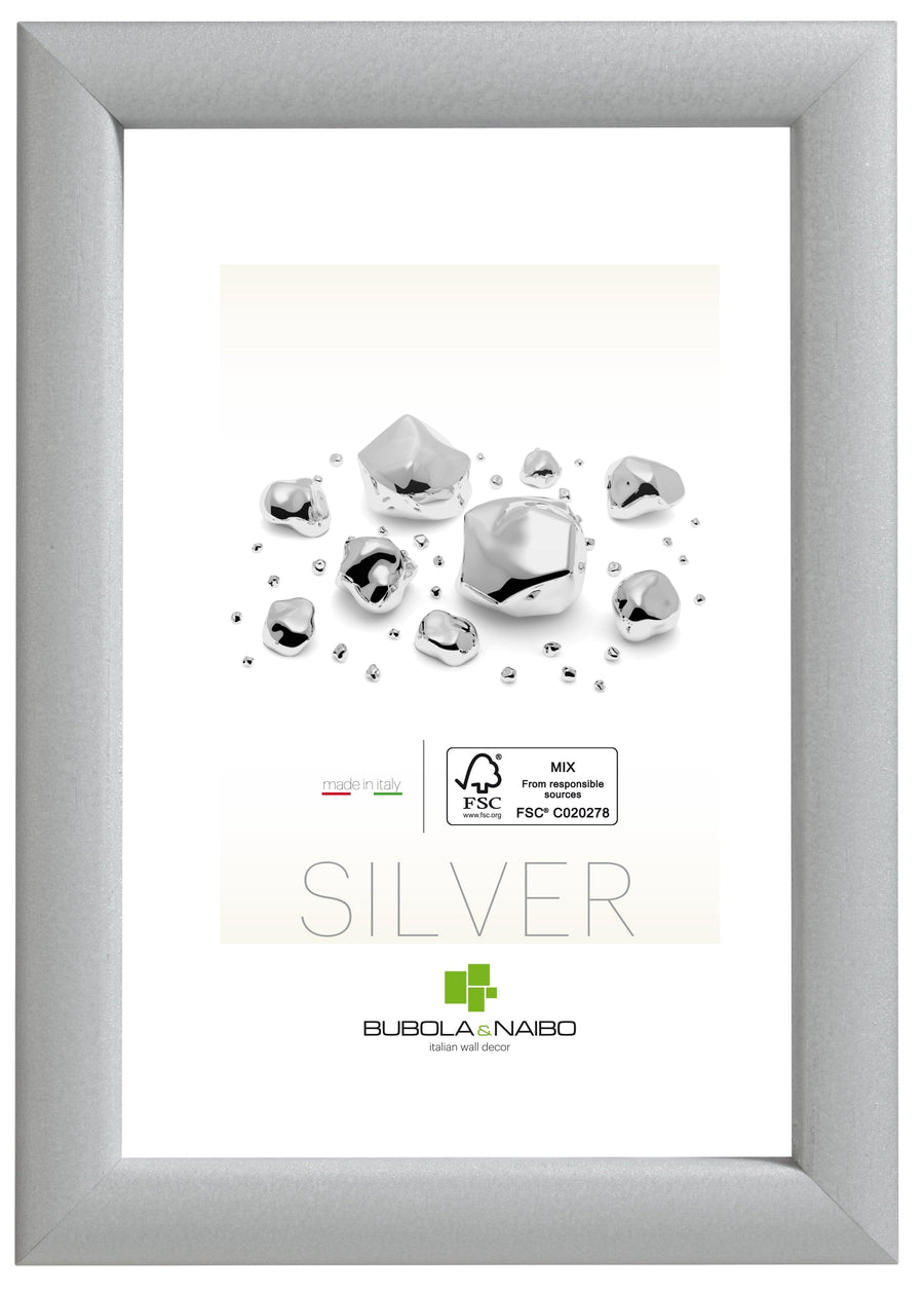 Bricocenter BOMBER FRAME 30X40 CM WOOD SILVER