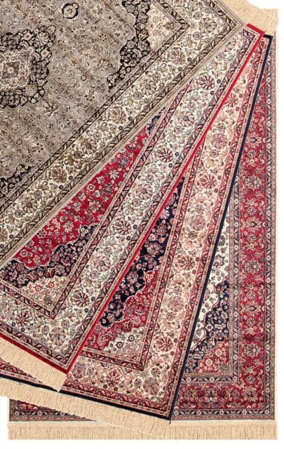 SORAYA CARPET 135X195 VISCOSE ASSORTED PATTERNS