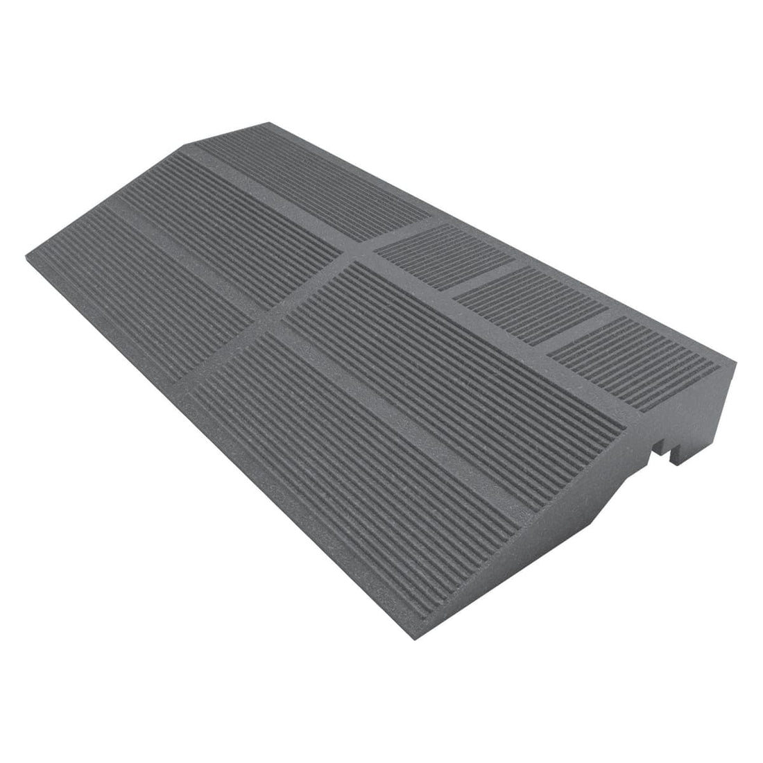 GREY CHUTE WITH TONGUE AND GROOVE CONNECTION FOR LEPLA COMPOSITE WOOD TILE