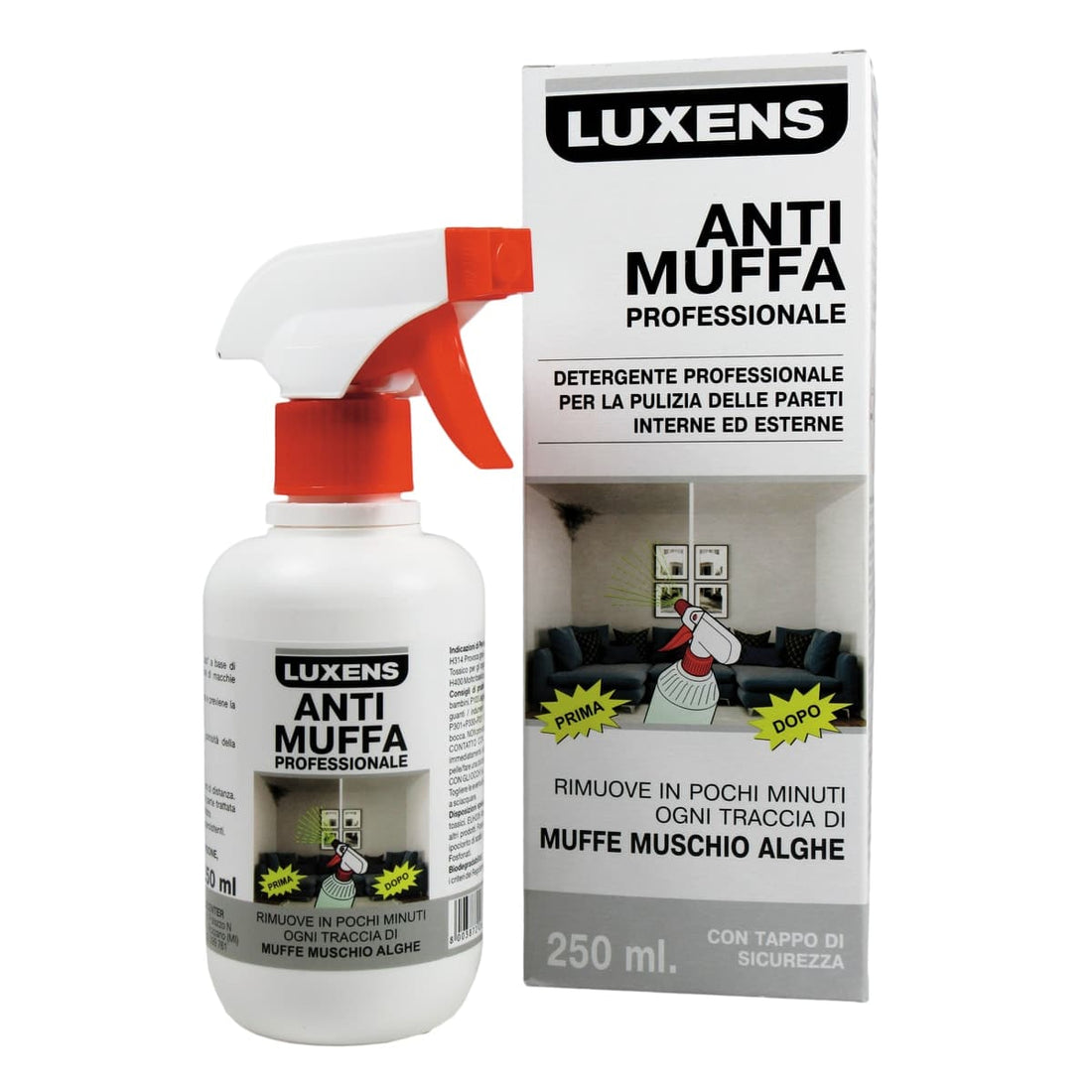 PROFESSIONAL ANTI-MOULD CLEANER 250 ML LUXENS - best price from Maltashopper.com BR470000842