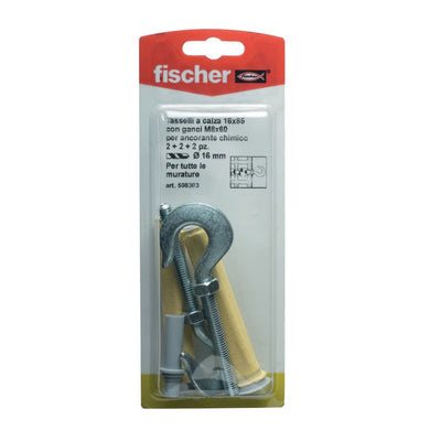 SOCKET BOLT WITH HOOK 16x85MM, 2 PIECES - best price from Maltashopper.com BR410004211
