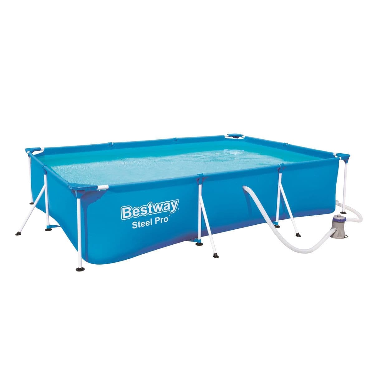 Swimming pool 300X201X66CM frame pole set - Premium Above Ground Pools from Bricocenter - Just €220.99! Shop now at Maltashopper.com