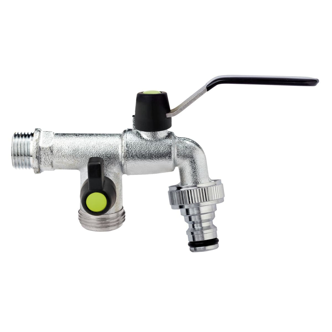 GARDEN BALL VALVE WITH 2 OUTLETS