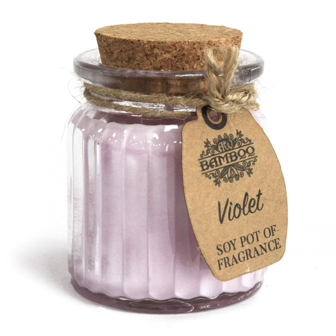 Violet Soy Pot of Fragrance Candles - best price from Maltashopper.com SOYP-04