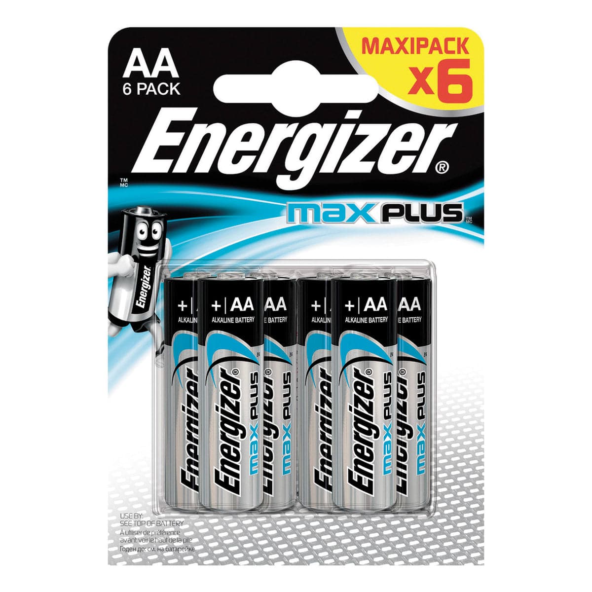 6 AA MAX PLUS BATTERIES