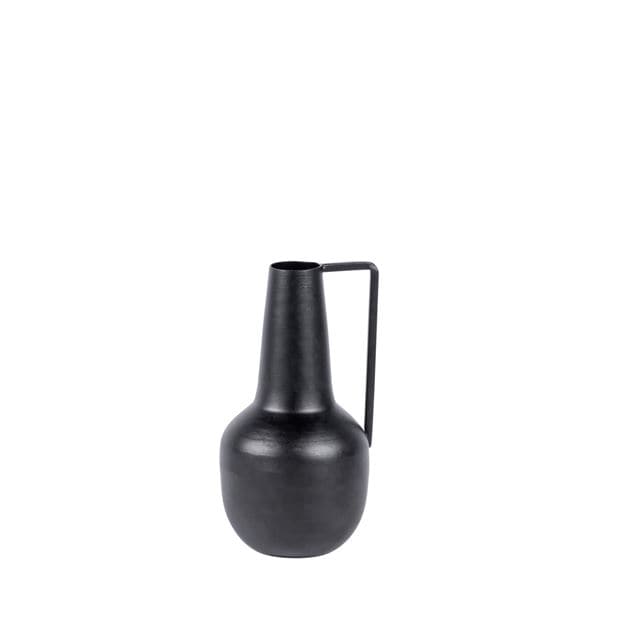 BASTA Black vase H 18 cm - Ø 9 cm - Ø 3 cm - best price from Maltashopper.com CS660681